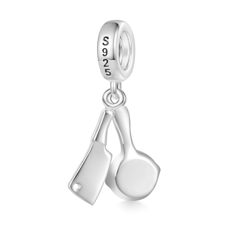 Frying Pan & Knife Pendant