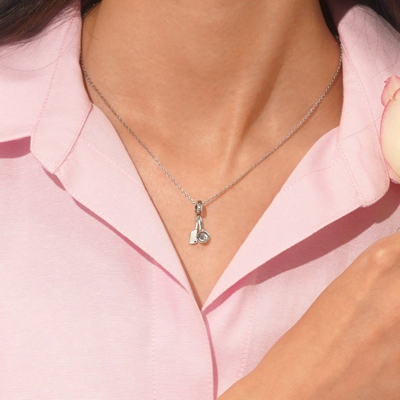 Frying Pan & Knife Pendant