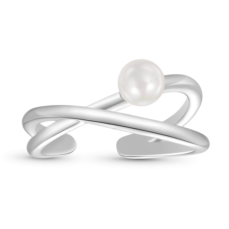 Wrap Pearl Band Ring