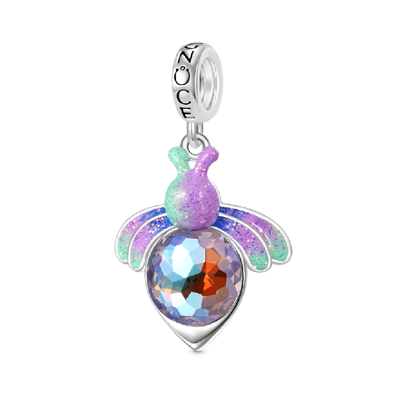 Bee Daisy Colorful Pendant