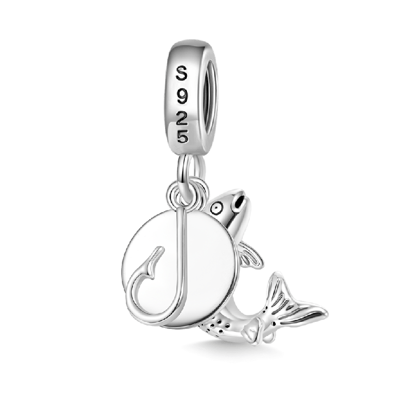 Engravable Fish Plate Pendant