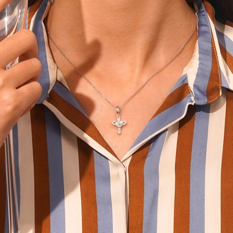 Religious Heart Pendant