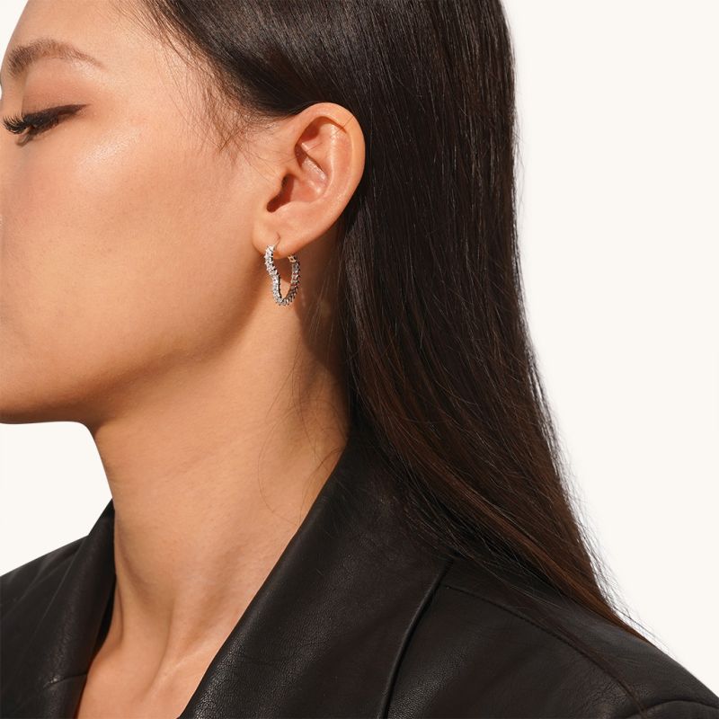 Heart Stud Earrings