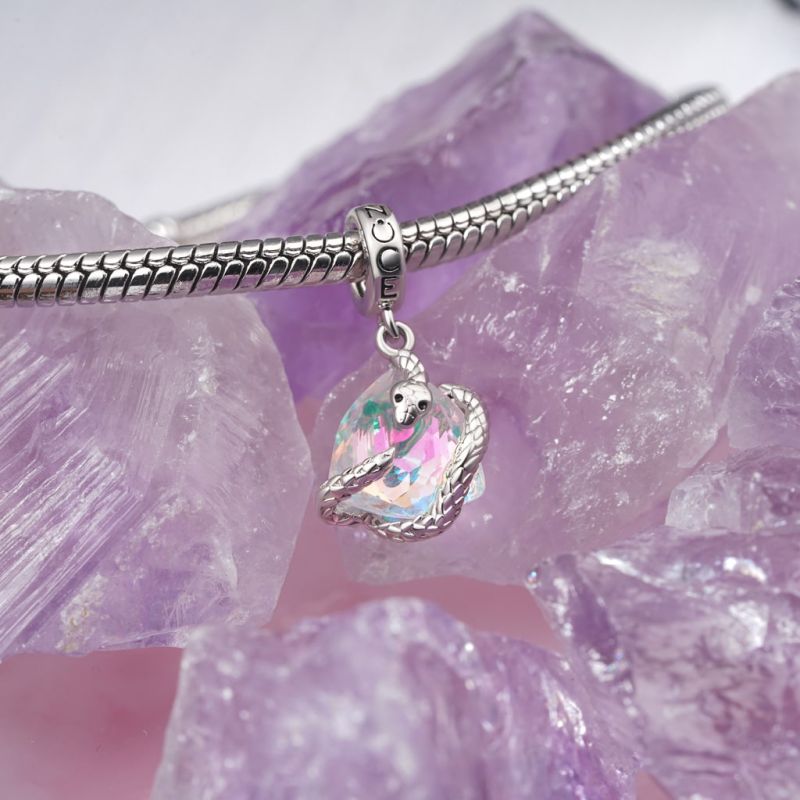 Snake Wrapped Pendant