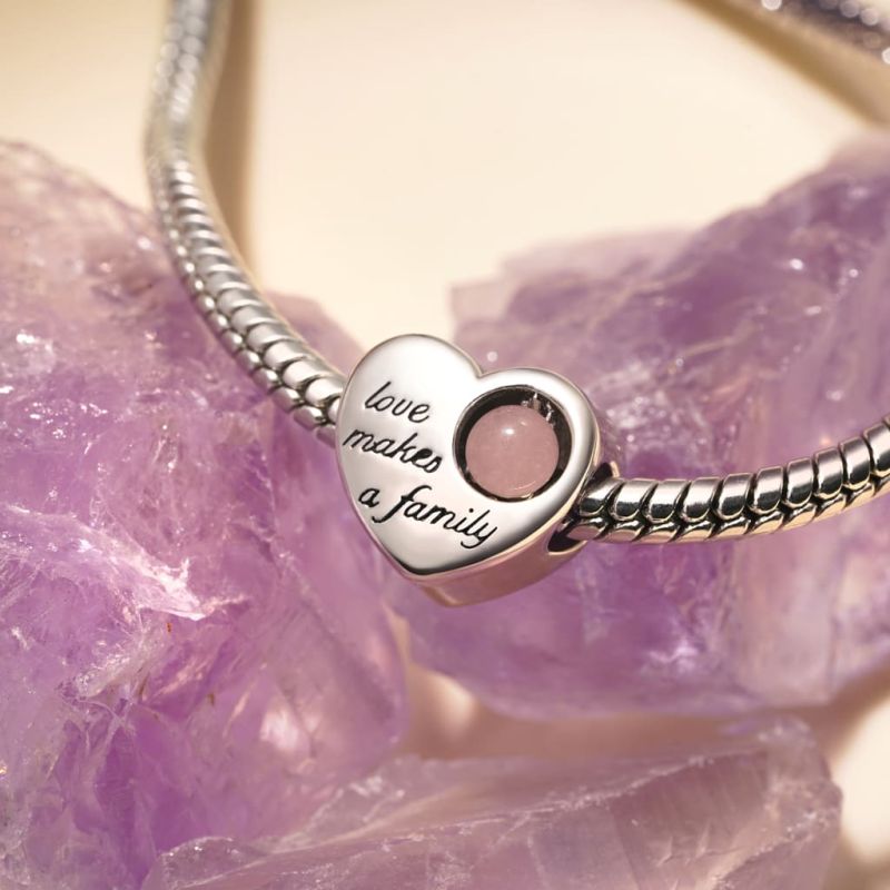 Heart Glow-in-the-Dark Charm