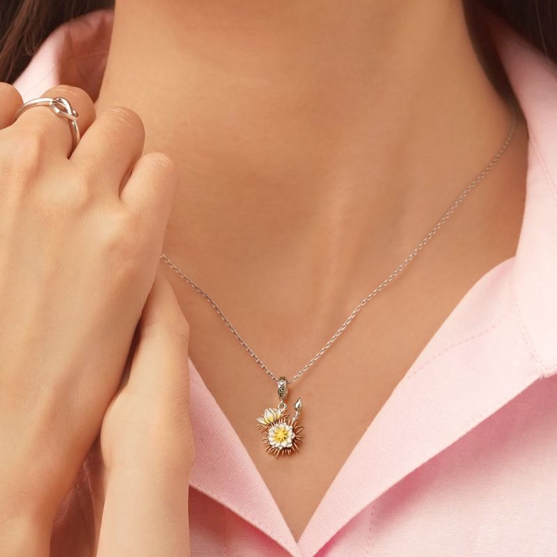 Night-Blowing Cereus Flower Pendant