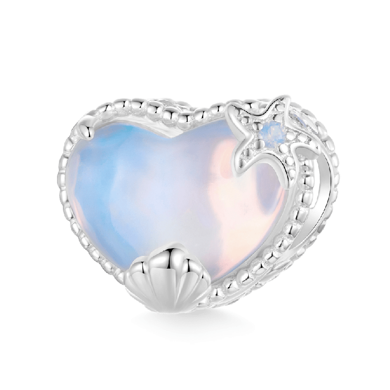 Fantasy Ocean Heart Charm