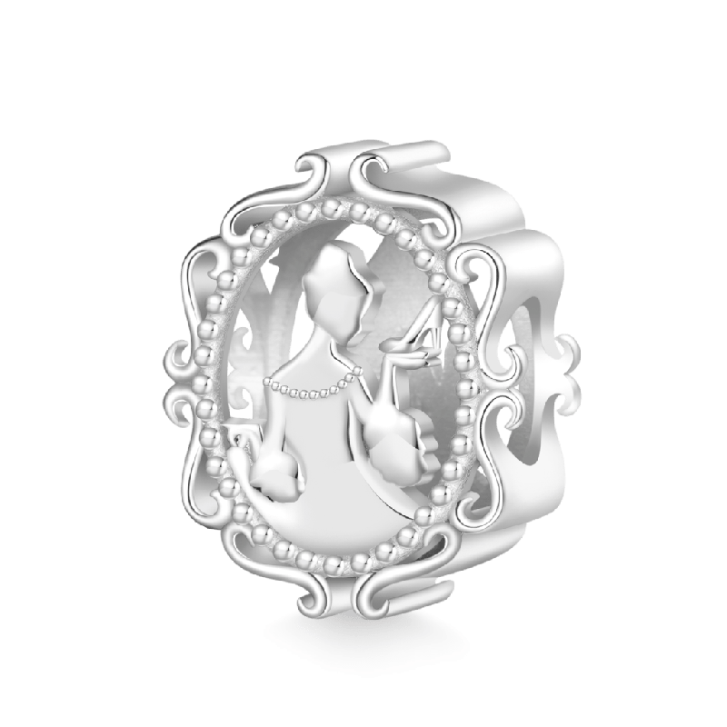 Cinderella Silhouette Charm
