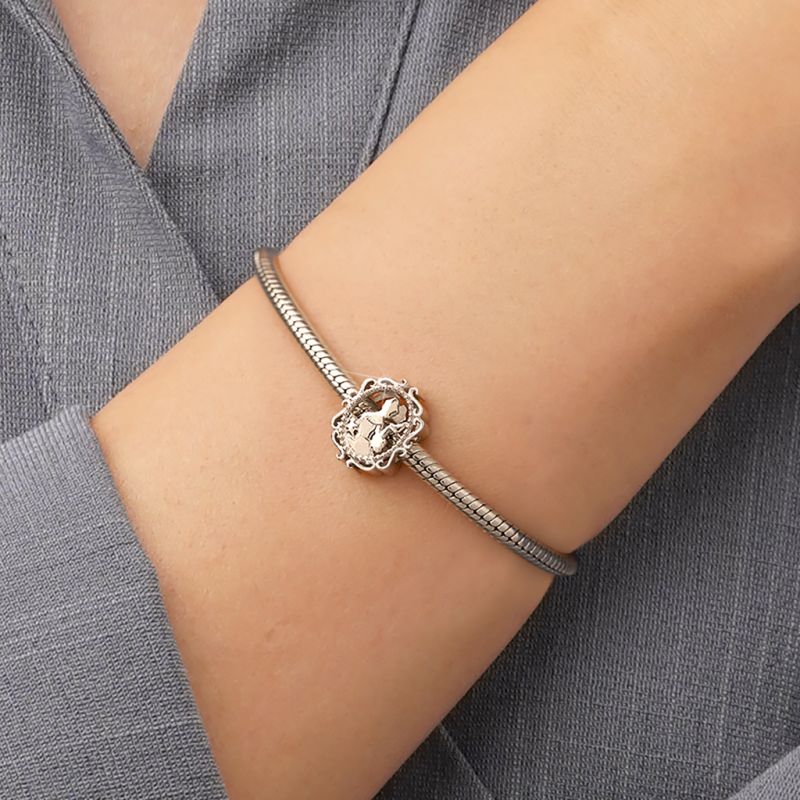 Cinderella Silhouette Charm
