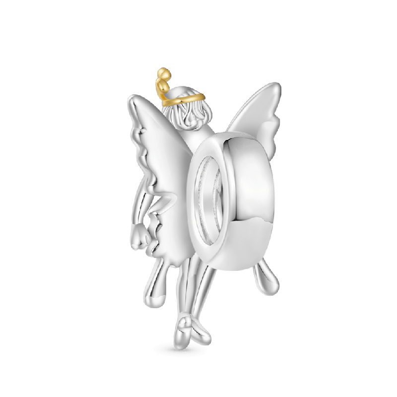 Green Wings Fairy King Oberon Charm