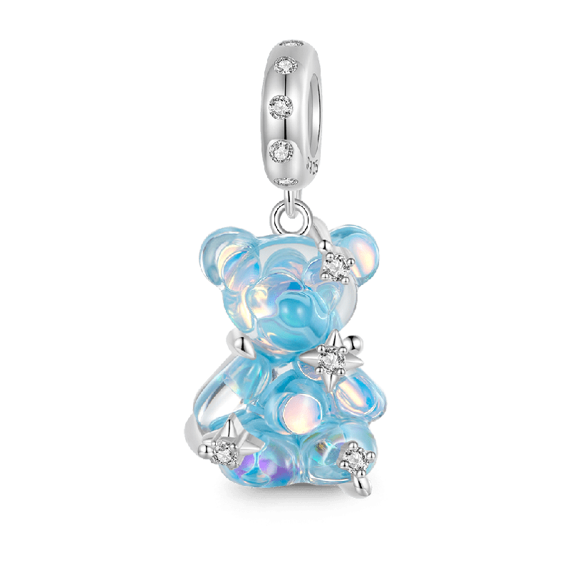 Blue Dream Bear Pendant