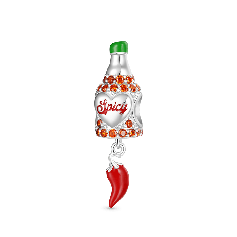 Chili Sauce Bottle Charm