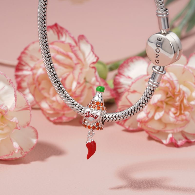 Chili Sauce Bottle Charm