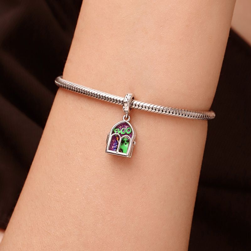 Ghost Boo Spooky Window Pendant