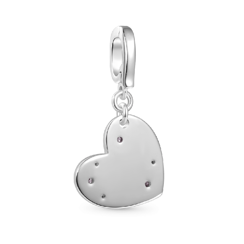 Engravable Love Clasp Clusters Charm
