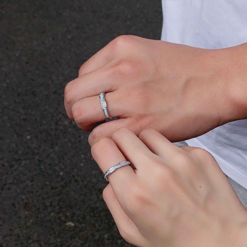 ‘Light Years Away’ Adjustable Couple Rings