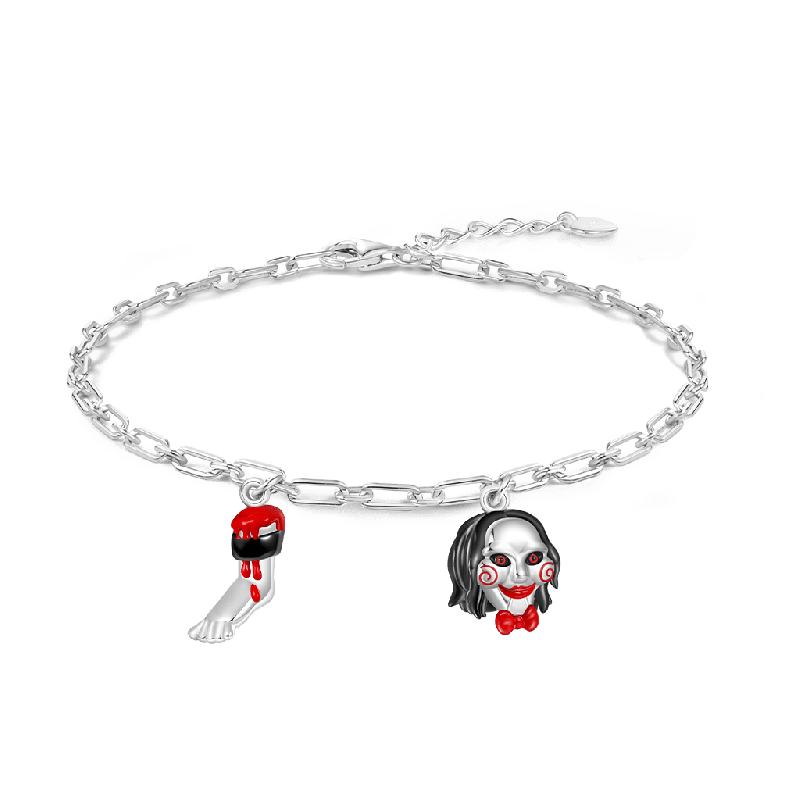 SAW Billy Severed Leg Chain Bracelet