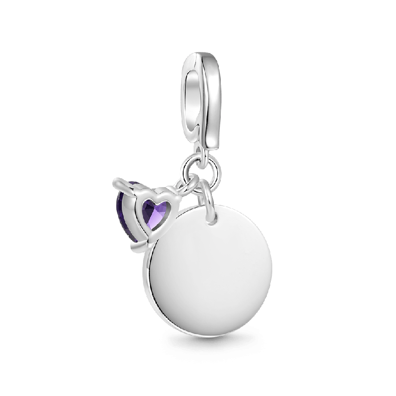 Birthday Flower Clasp Clusters Charm