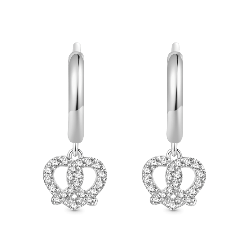 Pretzel Hoop Earrings