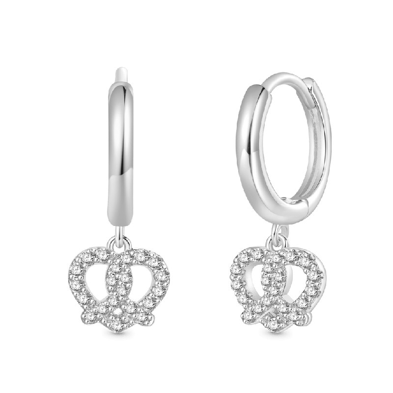 Pretzel Hoop Earrings