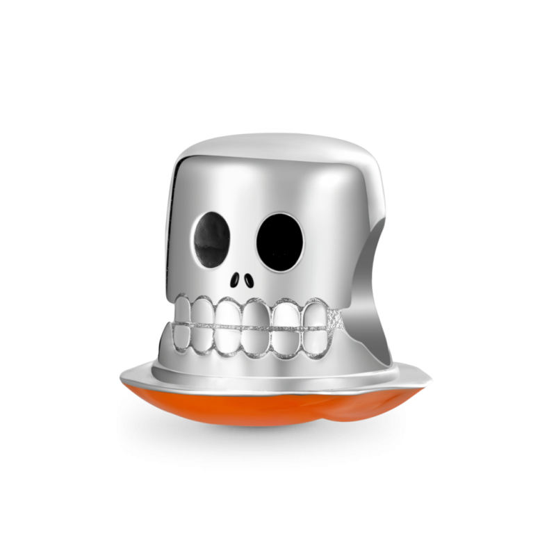 Double-layer Skull Pumpkin Charm