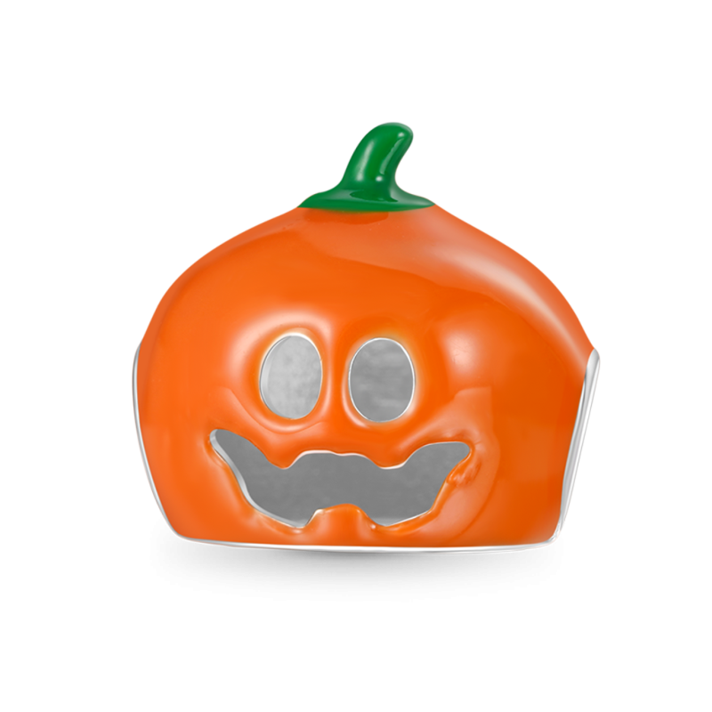 Double-layer Skull Pumpkin Charm