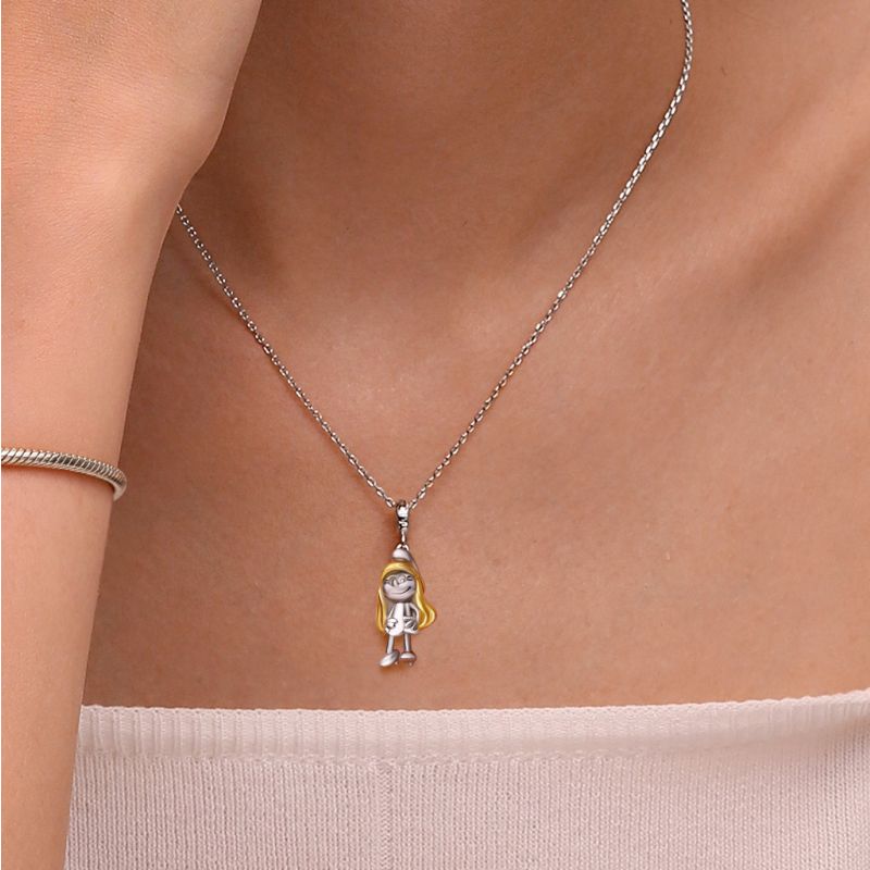 Smurfette Pendant