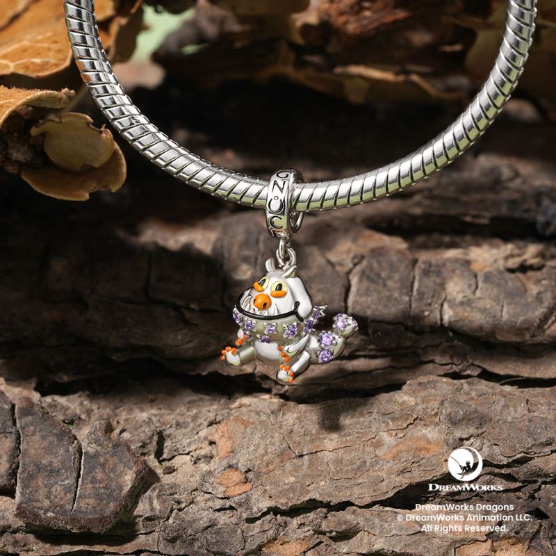Smiling Gronckle Dragon Pendant