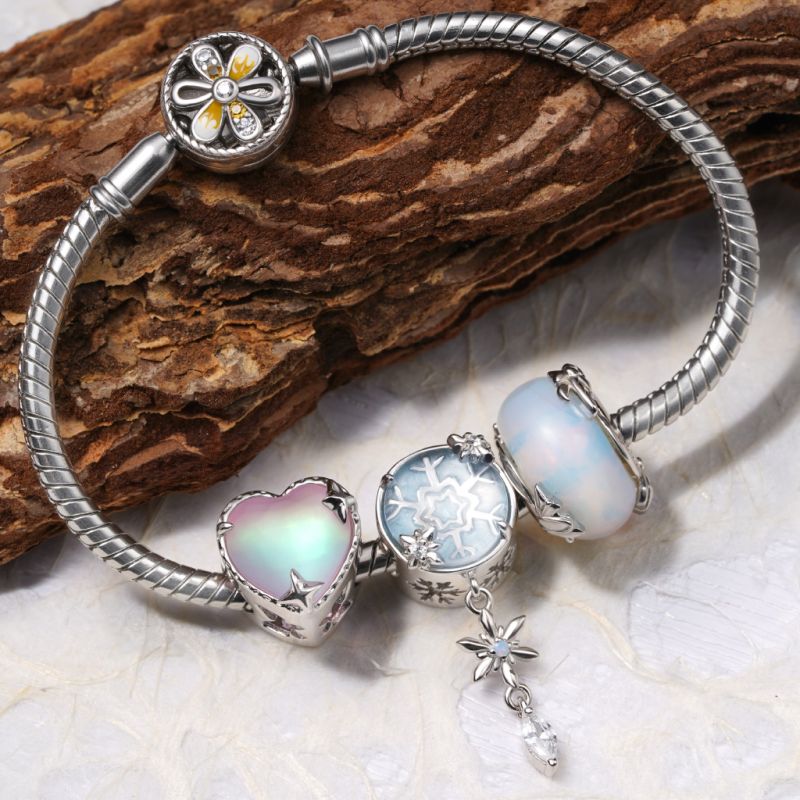 Dream Butterfly Heart Charm