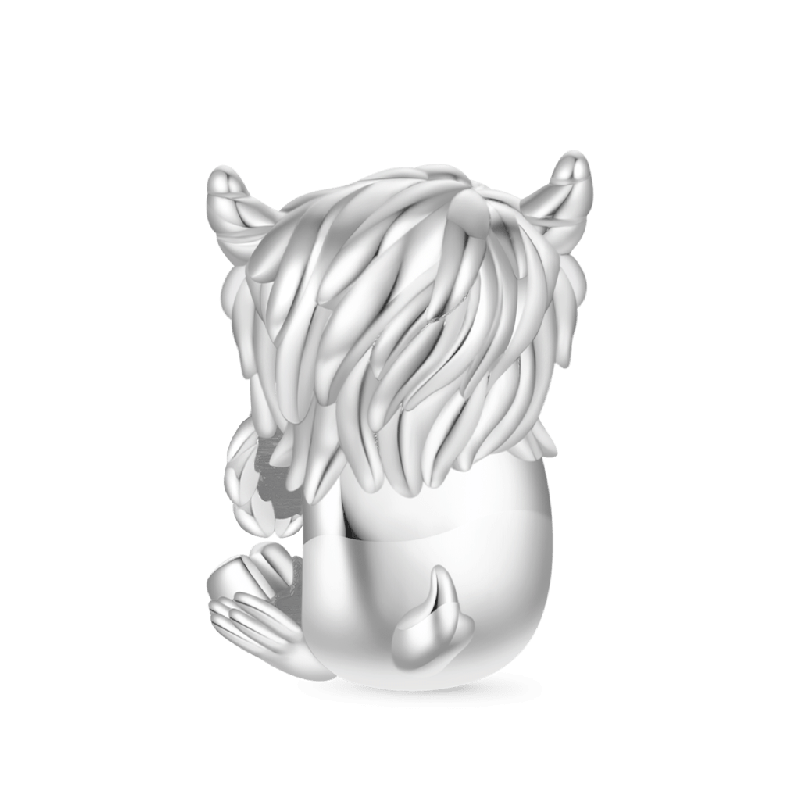 Cute Scottish Highland Cow Charm