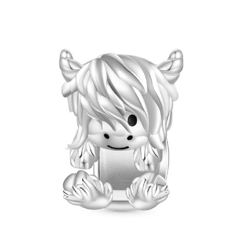 Cute Scottish Highland Cow Charm