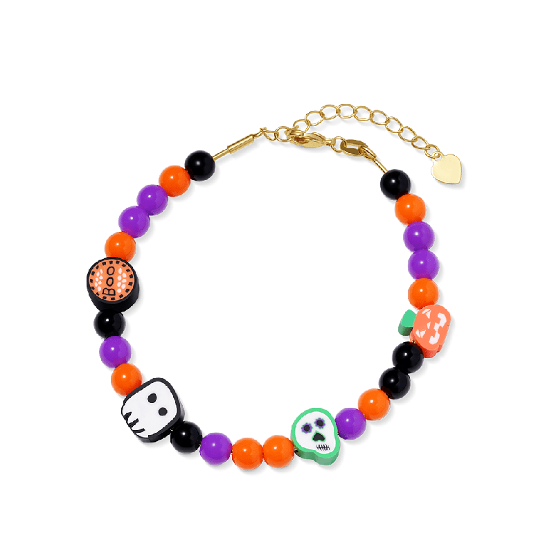 Halloween DIY Beaded Bracelet