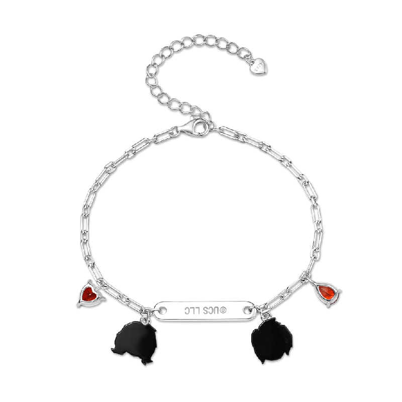 Dark Love Chain Bracelet