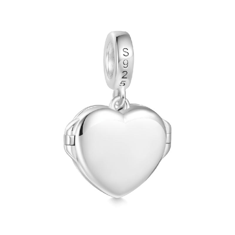 Heart Window Galaxy Pendant