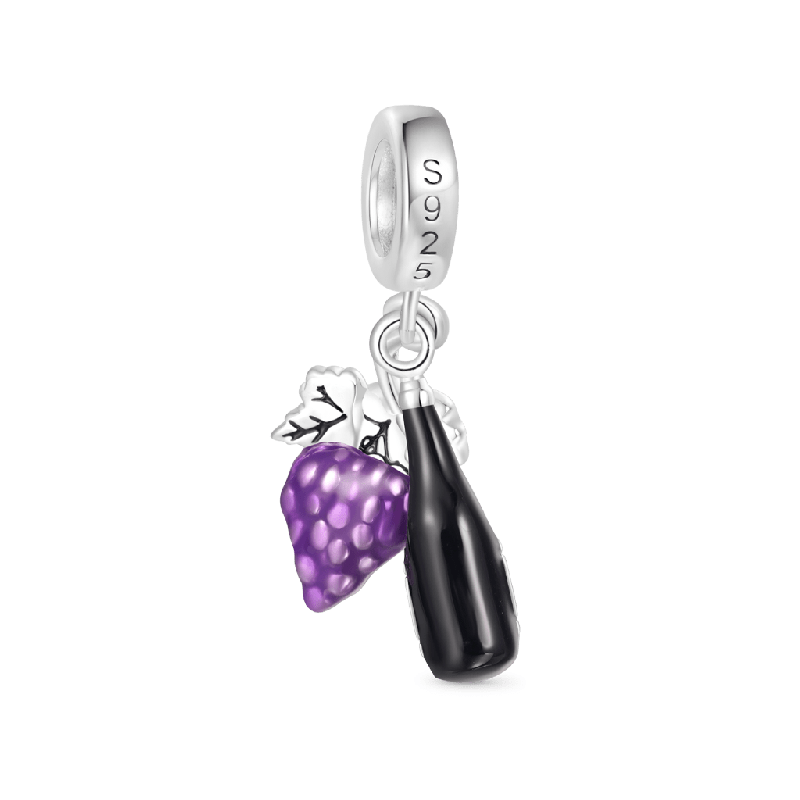 Grape & Wine Pendant