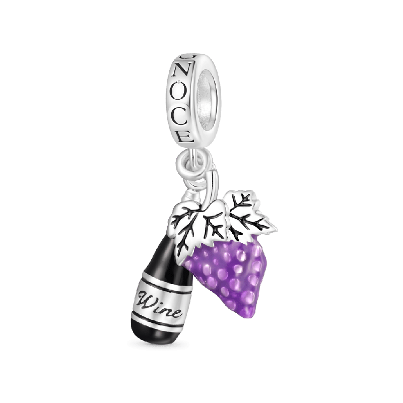 Grape & Wine Pendant