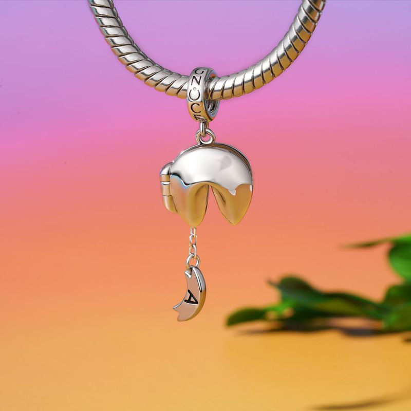 Fortune Cookie Pendant