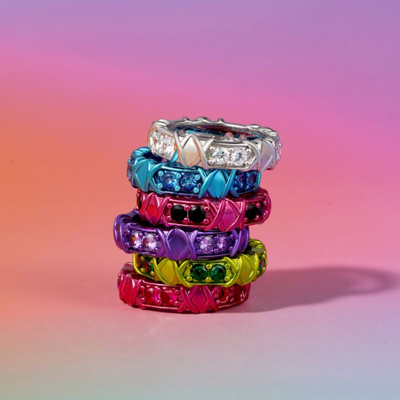 Shiny Purple Candy Ring