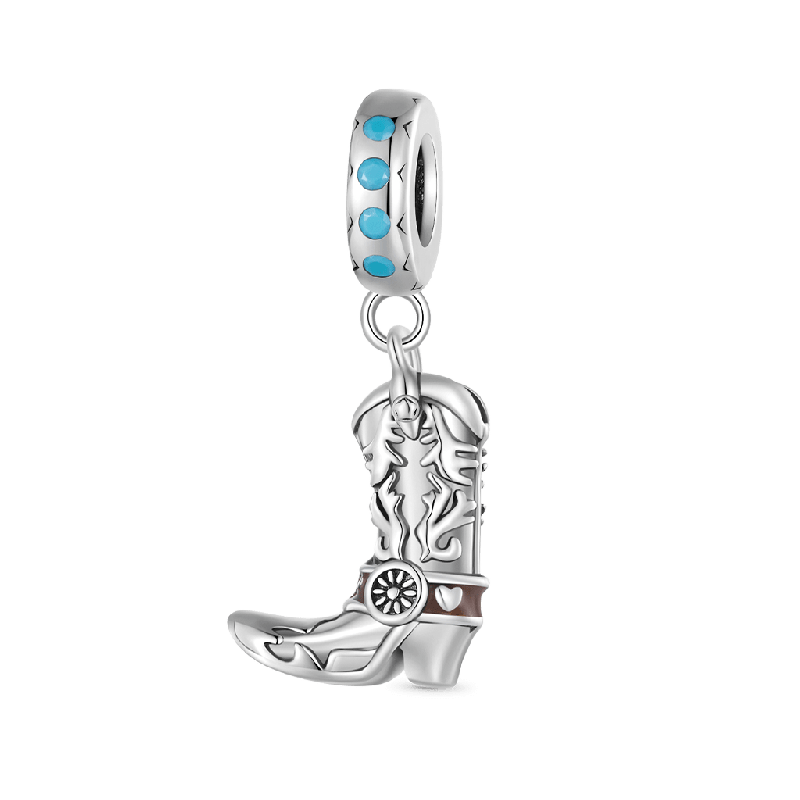 Western Cowboy Boot Pendant