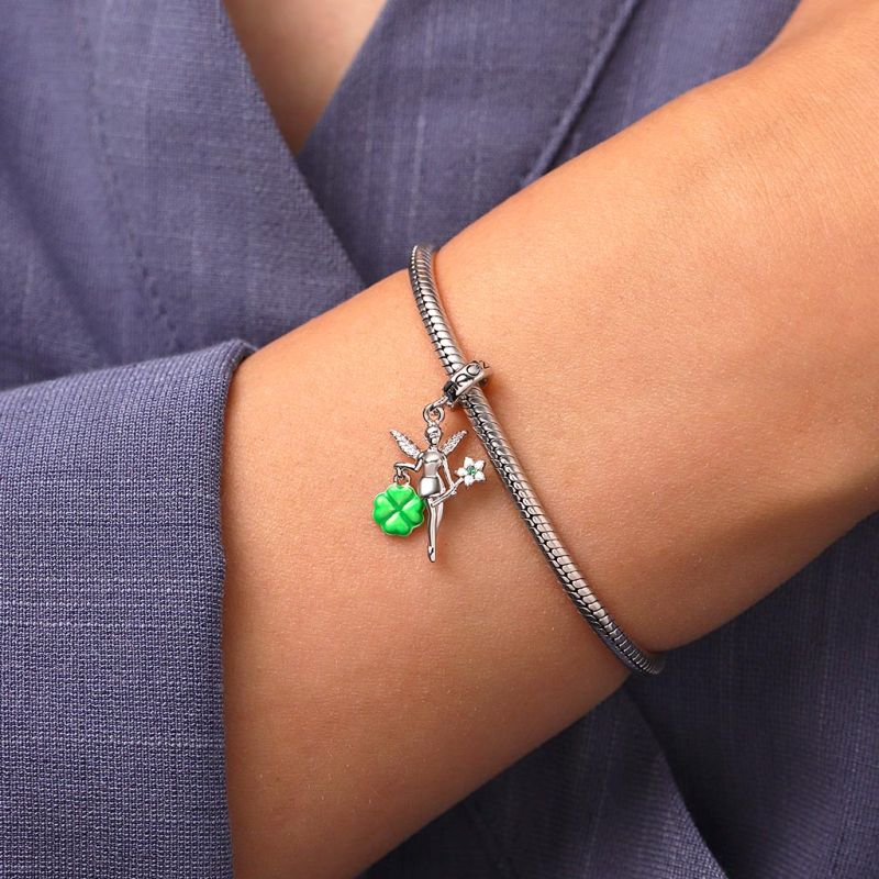 Fairy Four-leaf Clover Pendant