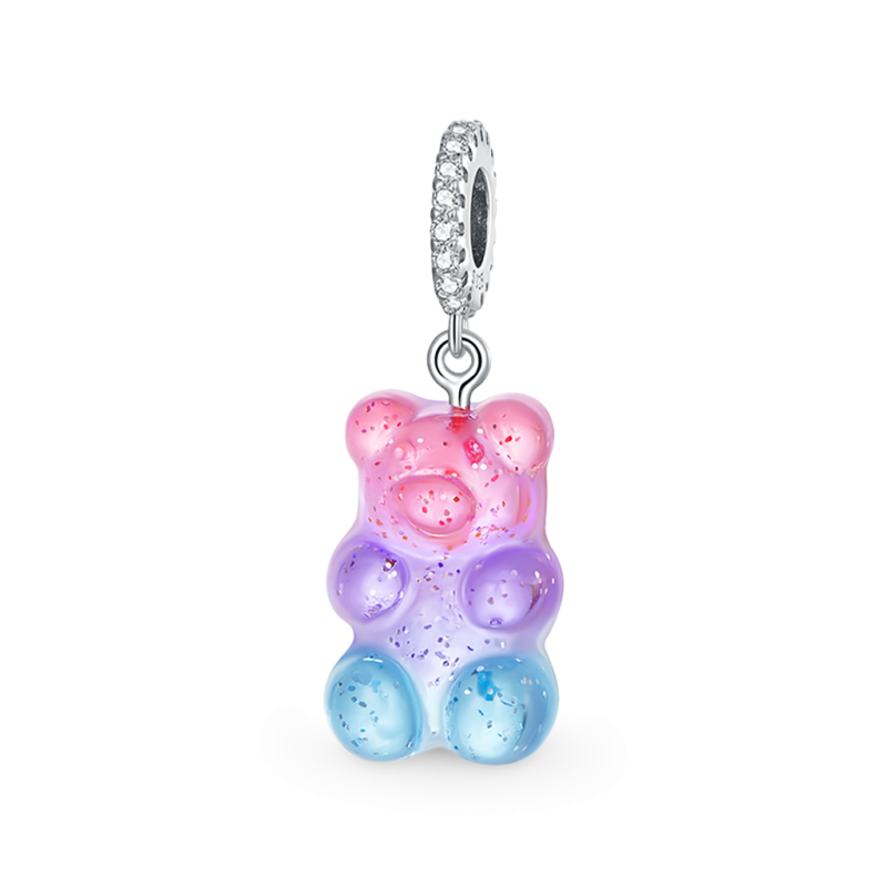 Gummy Bear CZ Pave Pendant
