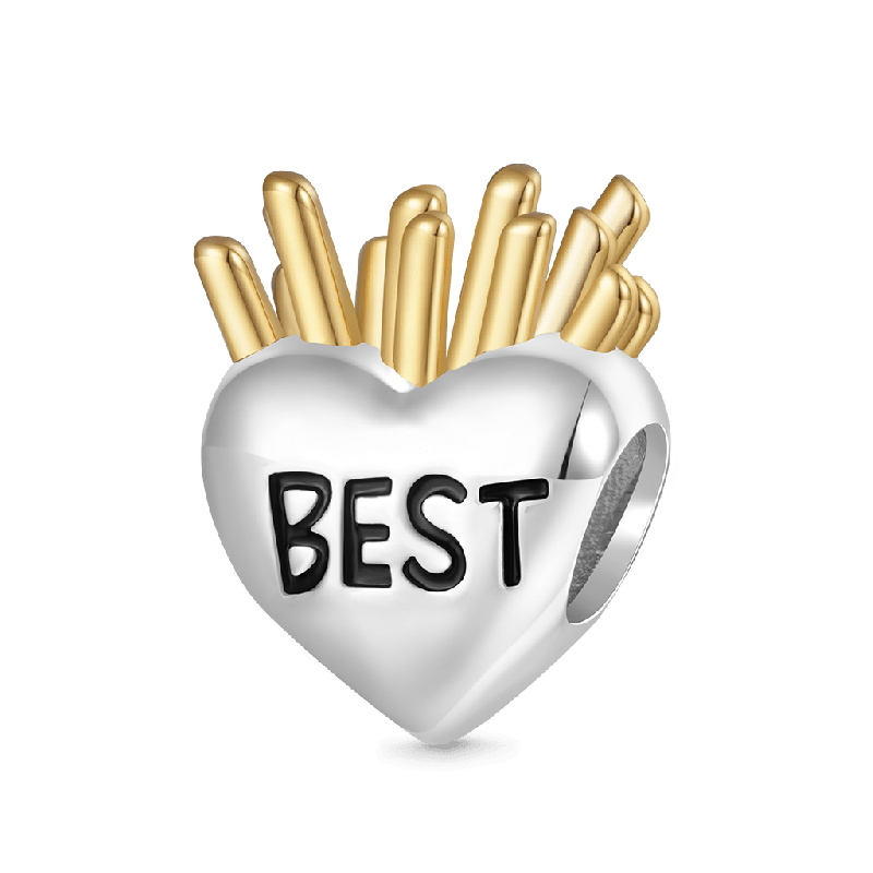 Love French Fries Charm
