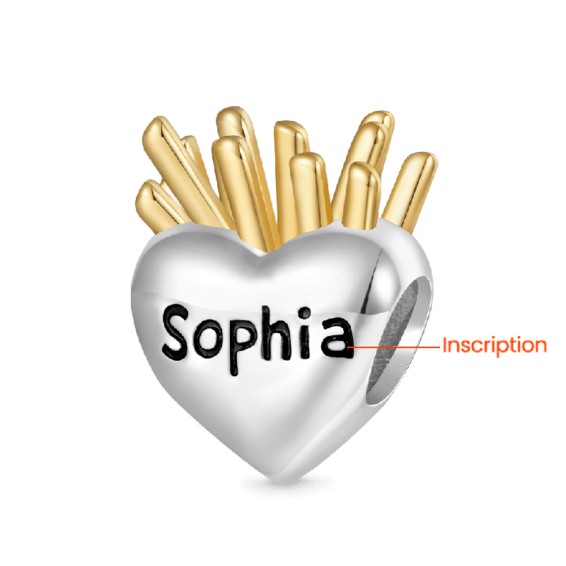 Love French Fries Charm
