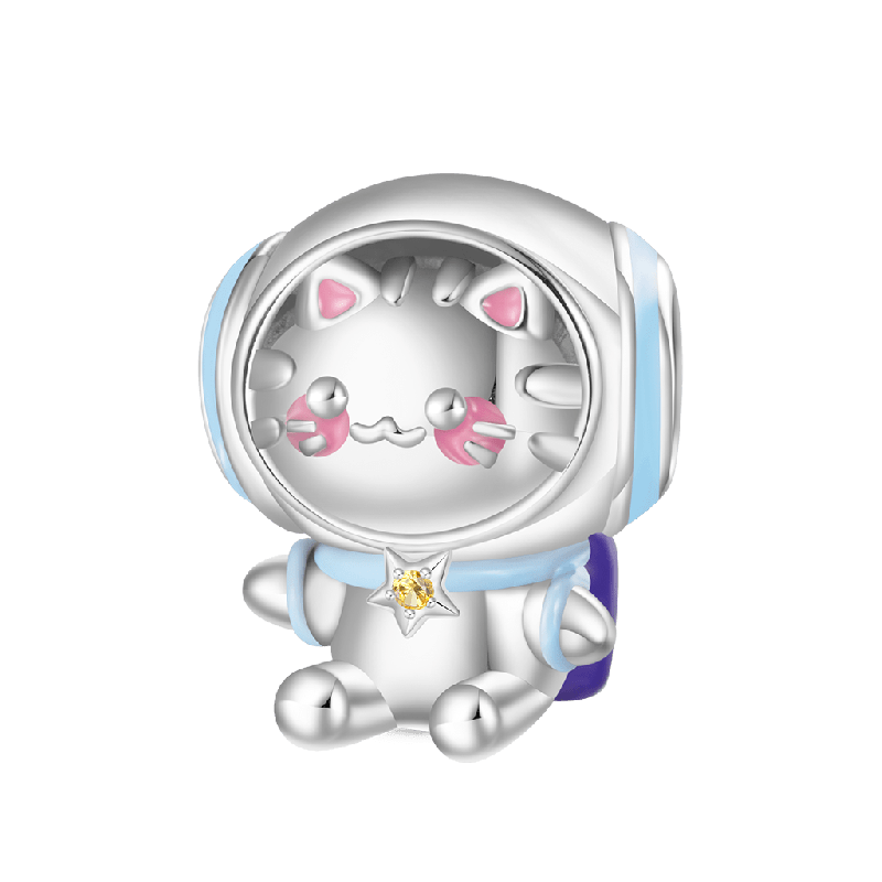 Astronaut Milkko Cat Charm