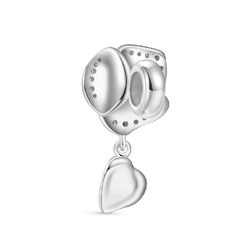 Rose Flower Petal Stopper Charm