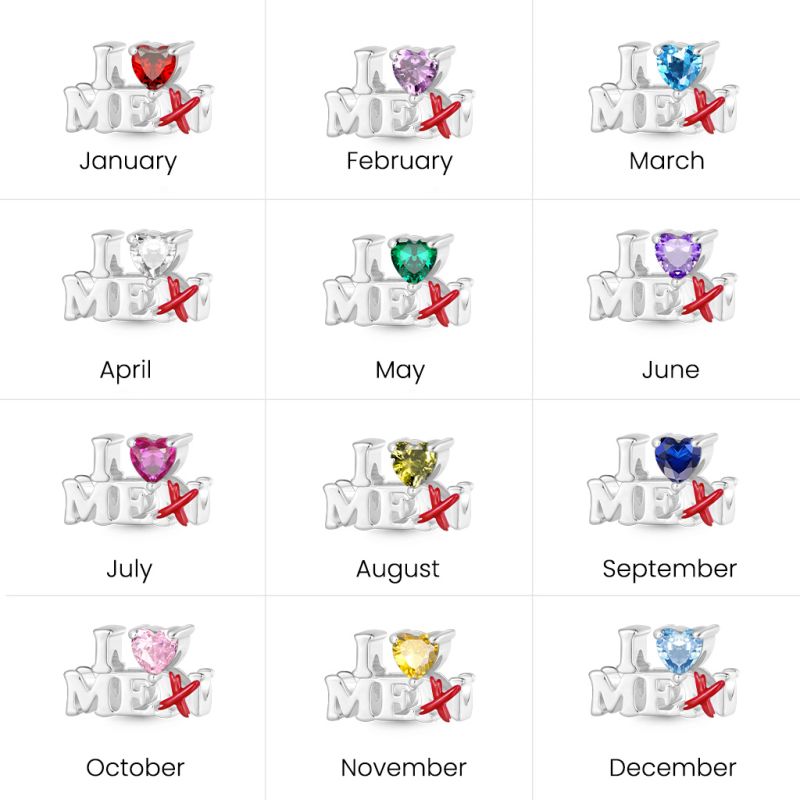 I Love ME Heart Charm