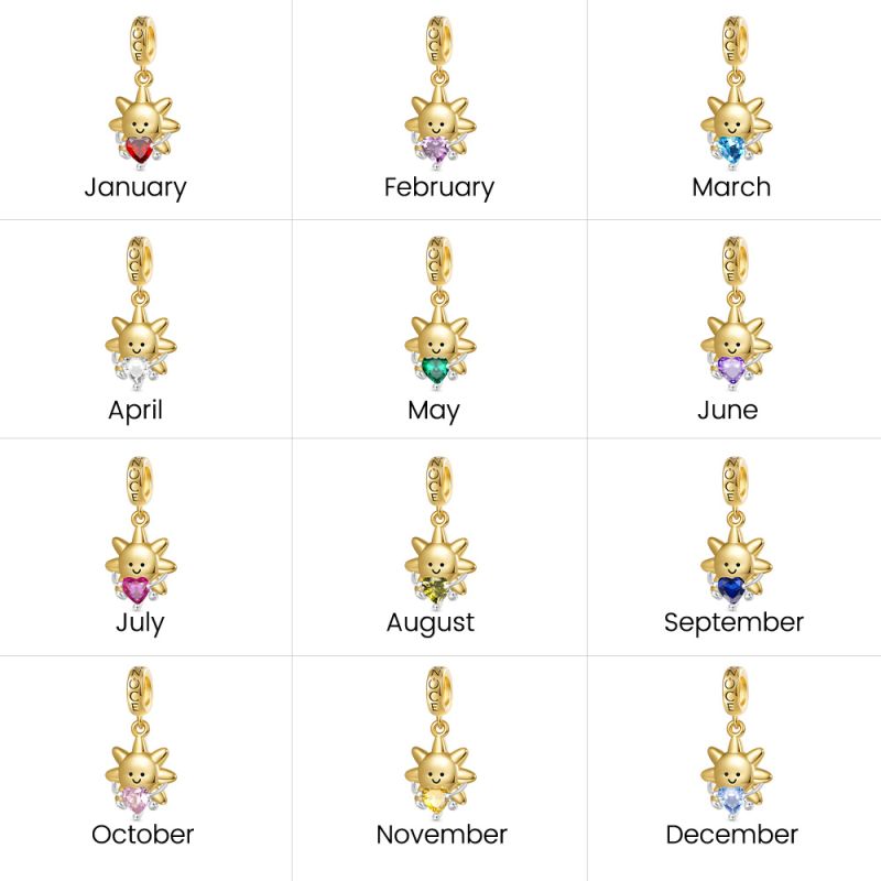 Smiling Sun Embraces Love Pendant