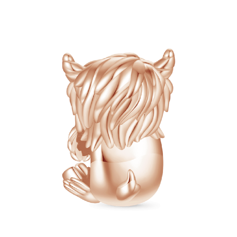 Scottish Highland Cow Charm