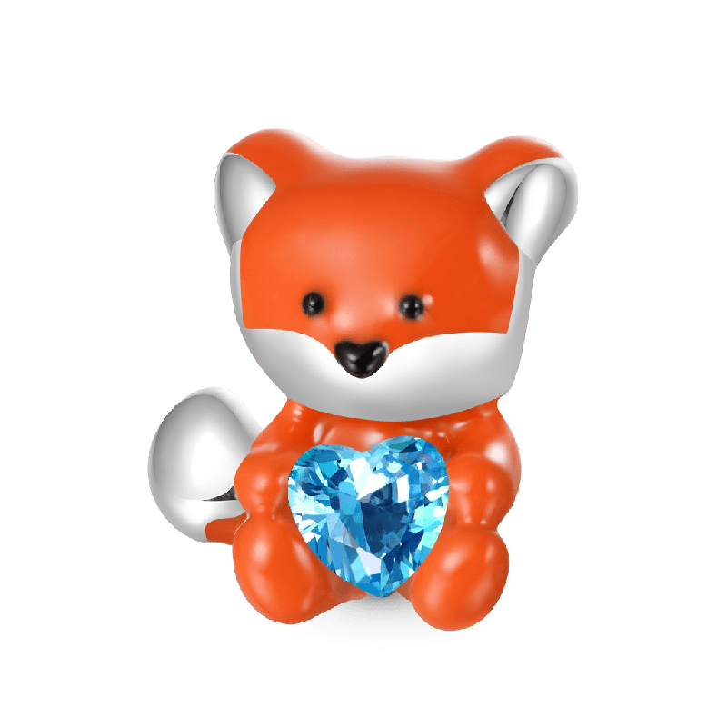 Smudge Fox Embraces Love Charm