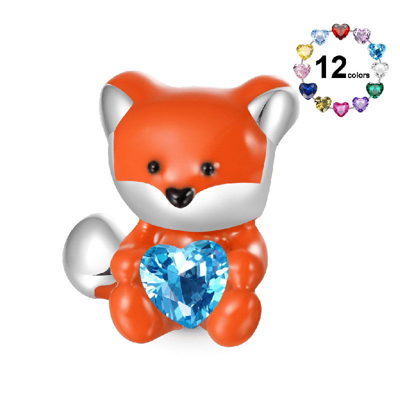 Smudge Fox Embraces Love Charm
